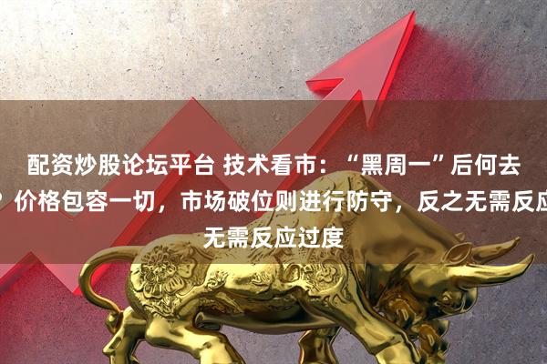 配资炒股论坛平台 技术看市：“黑周一”后何去何从？价格包容一切，市场破位则进行防守，反之无需反应过度